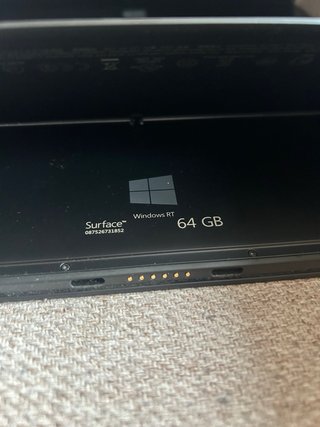 Teclado Microsoft Surface RT  WINDOWS 8 pro