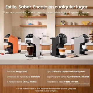 Cafetera  5 en 1 multicápsulas NUEVA