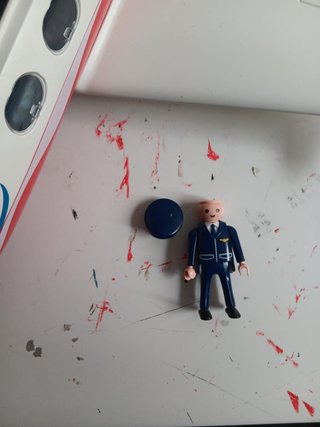 Avión Playmobil Grande Original + Piloto