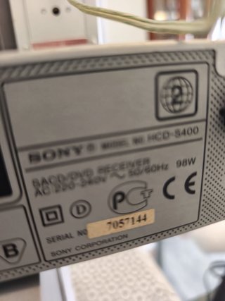 Sistema AV Compacto Sony DAV-S400