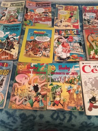 Lote de comics antiguos