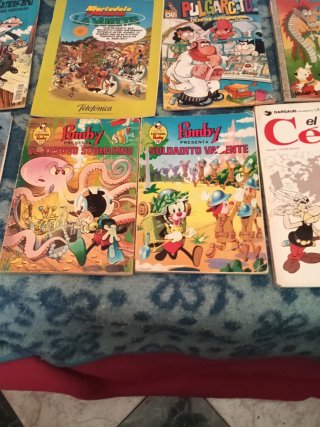 Lote de comics antiguos