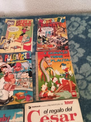 Lote de comics antiguos