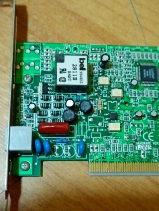 Scheda Modem PCI 56k Bel Usata
