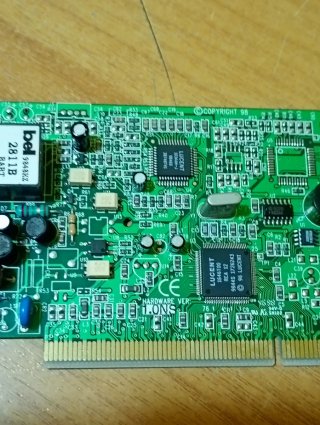 Scheda Modem PCI 56k Bel Usata
