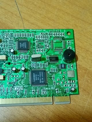 Scheda Modem PCI 56k Bel Usata