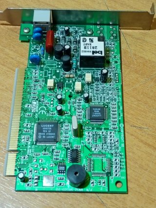 Scheda Modem PCI 56k Bel Usata
