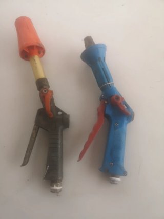Pistola fumigar hierba
