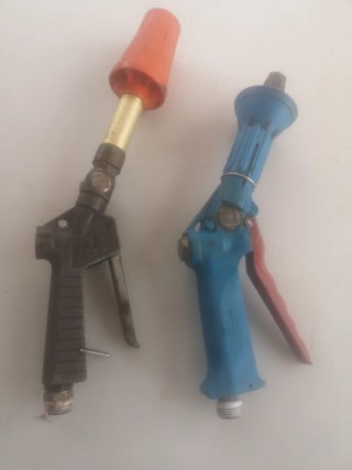 Pistola fumigar hierba