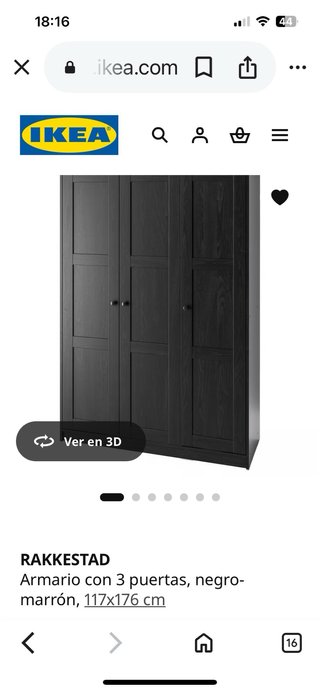 Se vende armario Ikea como nuevo