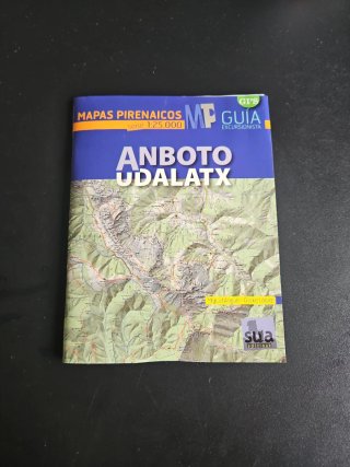 Mapas pirenaicos. Serie 1:25.000 "Anboto, Udalatx"