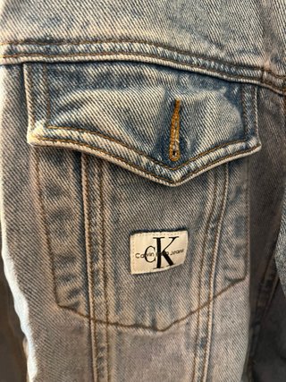 Chaqueta tejana Calvin Klein Talla L