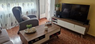 Conjunto: Cherlon, sillón, mesa centro y mueble tv