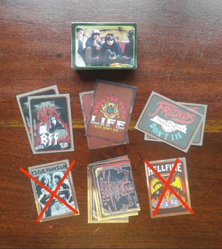 Cromos Stranger Things - Nos vemos al otro lado