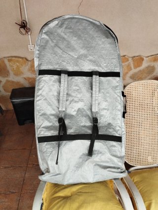 Tabla Bodyboard Azul Tribord 100 y funda