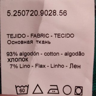 Camisa cuadros Roberto Verino verde XXL