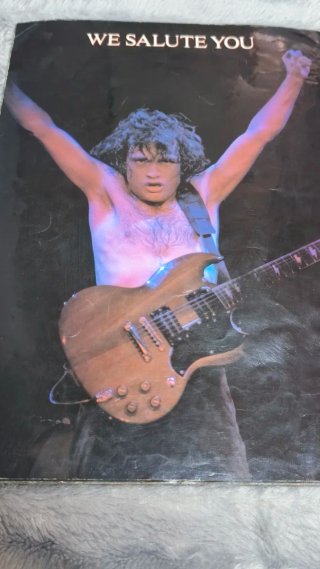 Libro Tour AC/DC 1982