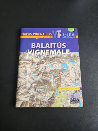Mapas pirenaicos. 1:25.000 "Balaitús y Vignemale"