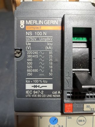 Merlin Gerin NS 100 N Interruptor Automático