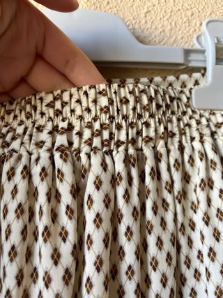 Falda corta verano volantes