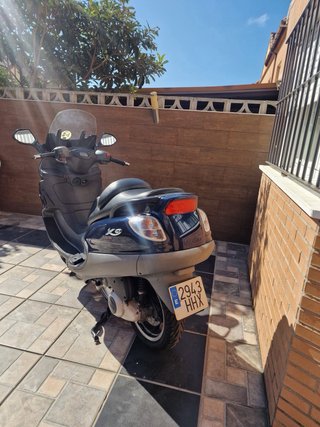 piaggio 250  Maxi Scooter Azul