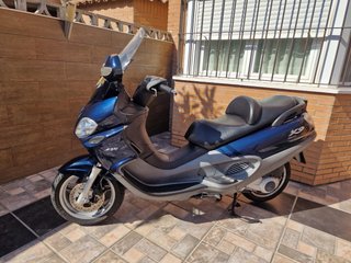 piaggio 250  Maxi Scooter Azul