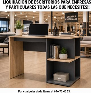 Escritorio en liquidación