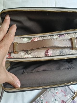 Conjunto Bolso y Monedero Parfois Floral