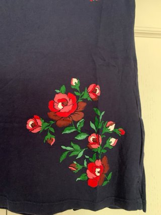 Camiseta Topshop Flores Muy Fun