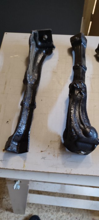 Patas de hierro fundido para mesa (4 unidades)