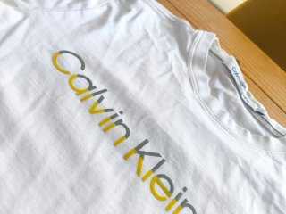 Camiseta Calvin Klein Jeans Blanca Hombre