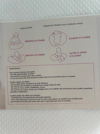 Cojín de lactancia Centro Médico ABC