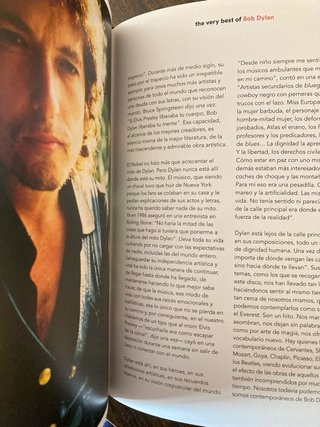 Libro y CD Bob Dylan The Very Best Of