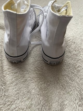 Zapatillas Converse plataforma blancas talla 39
