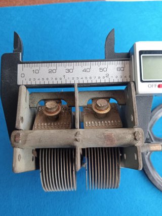 Condensador Variable Radio Antiguo