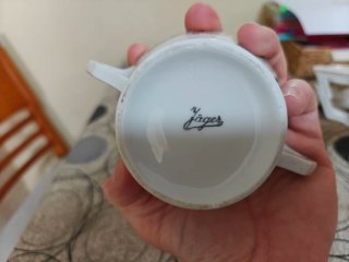 Vajilla  Yäger Vintage Té/Café Porcelana