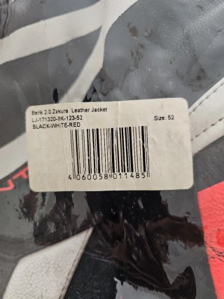Chaqueta Moto Berik Zakura 2.0 Cuero T.52