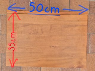 Cabecero y mesitas de noche de madera