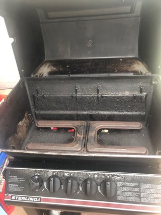 Barbacoa Sterling Americana de gas butano
