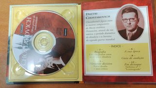 CD + Livro CHOSTAKOVICH Obras-primas da modernidad