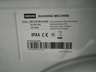 Lavadora Samsung ecobubble 7.0kg