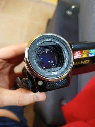 Cámara JVC Everio GZ-E205BE Full HD 40x Zoom Optic
