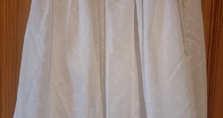 Vestido de comunión niña blanco