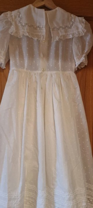 Vestido de comunión niña blanco