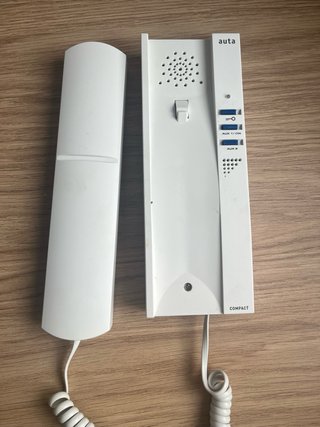 Telefonillo blanco AUTA COMPACT, Portero Automátic