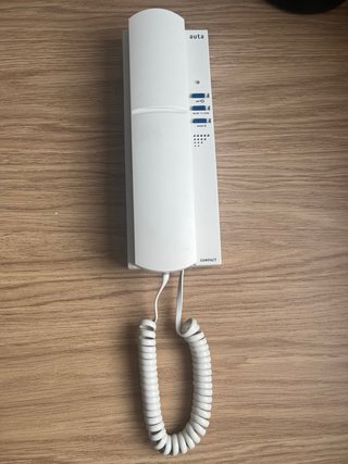 Telefonillo blanco AUTA COMPACT, Portero Automátic