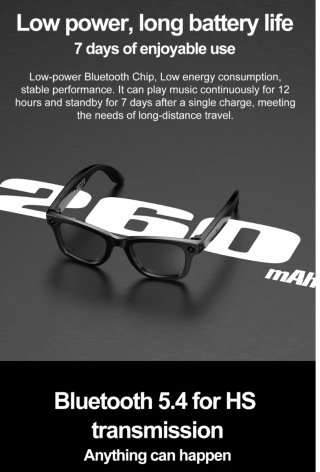 Gafas Inteligentes Fotocromáticas con Cámara