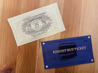 Tick et tren Harry Potter Plataforma 9 3/4