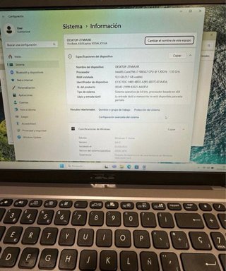Portátil Asus 14 i7 10ª Gen 12GB RAM