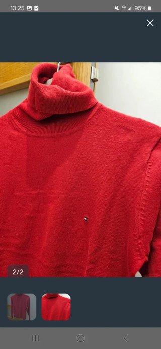 Jersey cuello alto Tommy Hilfiger Talla S/M